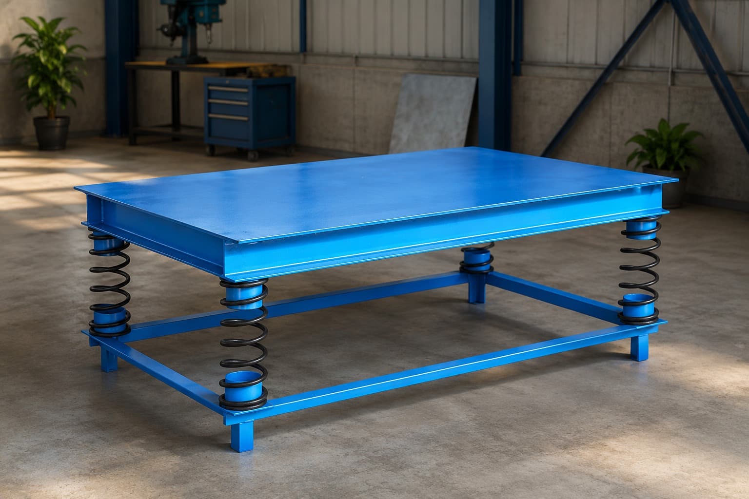 Vibrator Table manufactured by Paras Steel Industries